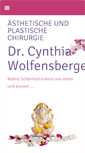 Mobile Screenshot of doctorcynthia.ch